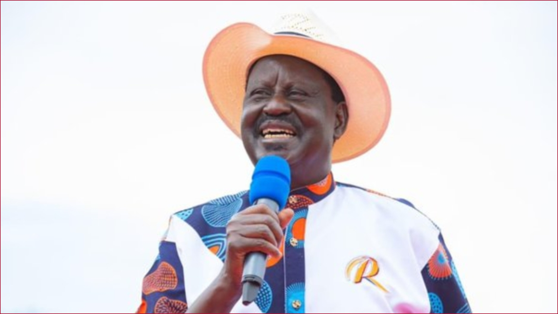 File image of ODM boss Raila Odinga.